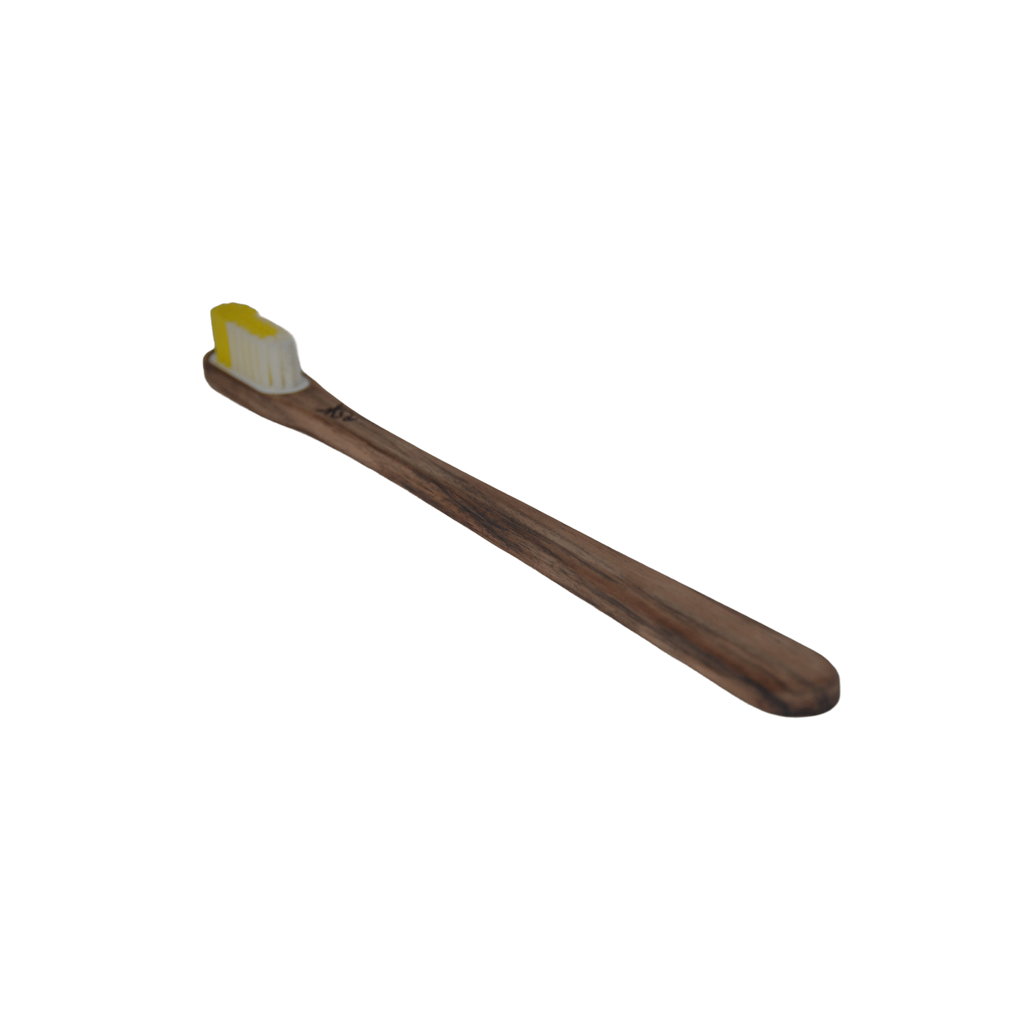 Brosse à dents artisanale en bois à tête rechargeable - Noyer
