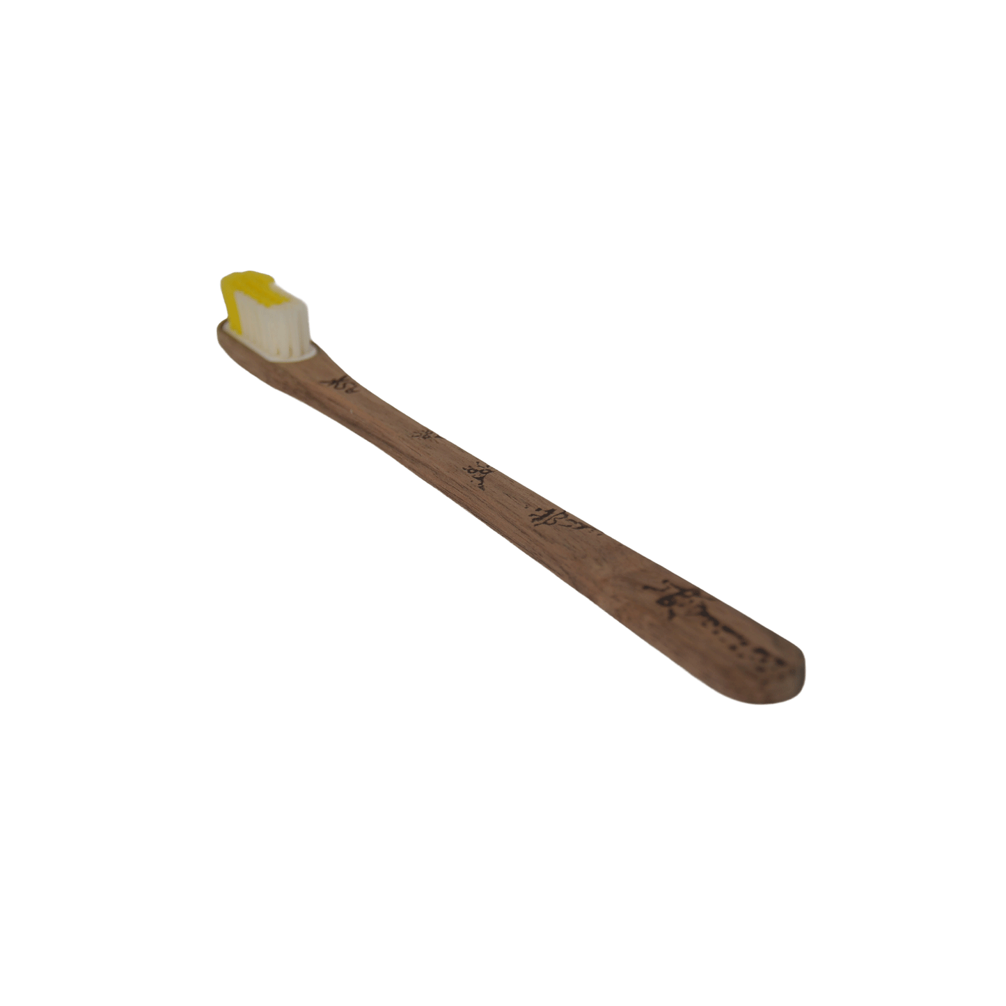 Brosse à dents artisanale en bois à tête rechargeable - Girafe